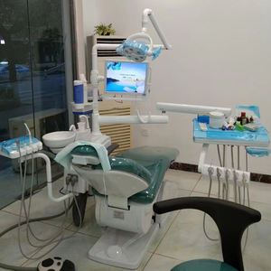 عالية الجودة أفضل الصين رخيصة كرسي طبيب أسنان مع مصباح ليد للاسنان عيادة <span class=keywords><strong>gnatus</strong></span> الأسنان وحدة - Product Image 6