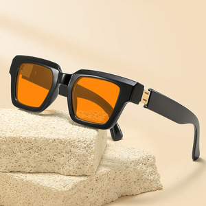 Gafas con Lentes Naranjas para Hombre, Gafas de Computadora para Mujer con <span class=keywords><strong>Filtro</strong></span> de <span class=keywords><strong>Luz</strong></span> <span class=keywords><strong>Azul</strong></span>, Mejor Sueño y Descanso, Gafas con Lentes Rojos, Logotipo Personalizado - Product Image 4