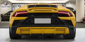 Bodykit in vero carbonio in stile EVO per <span class=keywords><strong>Lamborghini</strong></span> Huracan LP580 610 nuovo paraurti anteriore diffusore posteriore Spoiler alare tubo di scarico <span class=keywords><strong>Auto</strong></span> - Product Image 4