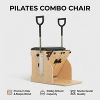 Chaise Wunda de Pilates en bois d'érable, équipement de fitness à domicile, réglable, durable, capacité de 300 kg, exercice corporel