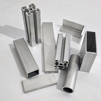 Profilés en U et en C en aluminium extrudé sur mesure, alliage 6063, usinés CNC, sections de support de cadre industriel