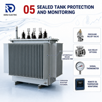 Transformador de Potencia Sumergido en Aceite S22 10kV 11kV 400V 30kVA 2500kVA Optimización Completa de Pérdidas del Sistema Bobinado de Cobre para Distribución