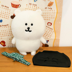 ของเล่นตุ๊กตาหมีแบบปักได้เองหมอนโซฟาผ้ากำมะหยี่นุ่มมากของขวัญสำหรับเด็กคว้าเครื่องรองรับบนโต๊ะ - Product Image 5