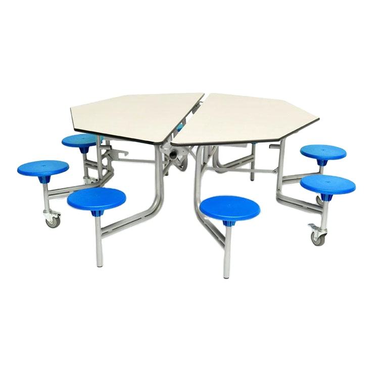 Seater School Canteen Folding Dining Table Chairs