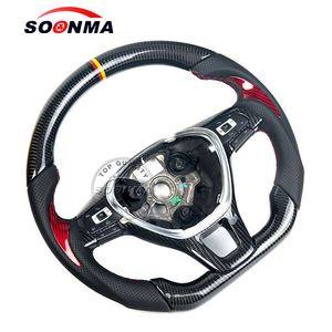 Volante Personalizado de Fibra de Carbono Real AlcantaR para <span class=keywords><strong>Volkswagen</strong></span> <span class=keywords><strong>Beetle</strong></span>, Volante de Carreras Convertible - Product Image 3