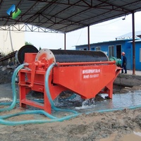 Séparateur magnétique à tambour semi-contre-courant CTB pour l'élimination du fer dans le charbon, les minéraux non métalliques et les matériaux de construction