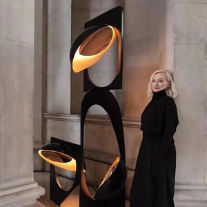 Italian Designer Floor Lamp T912 LED Changeable <b>Color</b> High Brightness Switch Control 2-Year Warranty Premium Light Luxury - Product Image 1