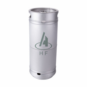 Fusto per Birra alla Spina in Acciaio Inox 304 con Filettatura 1/6, Capacità 20 Litri - Product Image 1