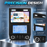 Écran de lecteur DVD radio pour Ford F150, autoradio stéréo en ligne, égaliseur, module Canbus, Playstore, original 9 pouces