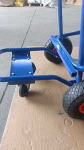 Carro de transporte cerrado de cuatro ruedas de alta resistencia, carretilla de mano para neumáticos de coche, carro de mano con ruedas, herramienta para <span class=keywords><strong>mover</strong></span> y manipular neumáticos - Product Image 3