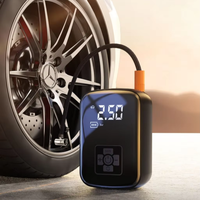 Pompe à air pour pneus de voiture personnalisable avec batterie 3600 mAh pour affichage numérique LCD de précision dans les voitures, les vélos et les urgences