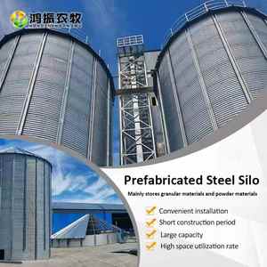 Silo lưu trữ thép carbon quy mô lớn cho thức ăn, hạt và vật liệu dạng hạt - Product Image 6