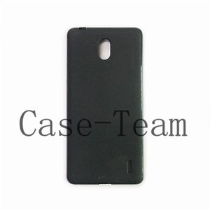 Produttore all'ingrosso custodia TPU morbida satinata Cover posteriore in Silicone custodia per cellulare <span class=keywords><strong>Nokia</strong></span> <span class=keywords><strong>1</strong></span> Plus nero - Product Image 1
