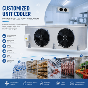 Industrial Commercial Use Air <b>Conditioner</b> Unit Air Cooler Refrigeration Equipment Air Cooler Evaporator - Product Image 3