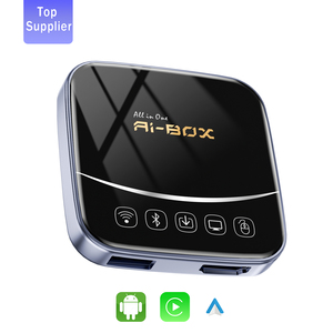 Fuallwin Carplay Ai Hộp <span class=keywords><strong>Adapter</strong></span> Với <span class=keywords><strong>Android</strong></span> Tự Động Dual-Band Wi-Fi <span class=keywords><strong>Bluetooth</strong></span> USB Cho Youtube Netflix IPTV - Product Image 1