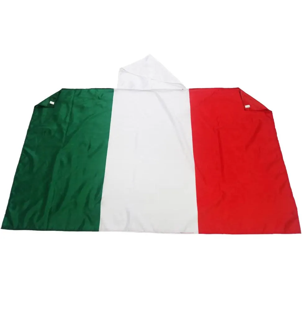 Großhandel Custom High Quality Günstiger Preis Polyester Land Flagge Grün Weiß Rot ITA Italienisch Italien Körper Flagge