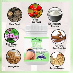 Productos para Aumentar Cadera y Glúteos Body Confidence, Suplemento Herbal para el Bienestar y la Belleza Femenina, Tabletas para Apoyar las Curvas - Product Image 2