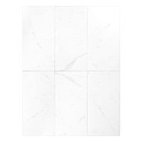 Azulejo cerámico Calacatta Mate 60x120 para uso en paredes y pisos