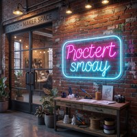 Enseigne néon personnalisée ZHILIN de haute qualité, lettres imprimées UV, éclairage LED pour publicité en vitrine, utilisation pour voiture de mariage, IP65
