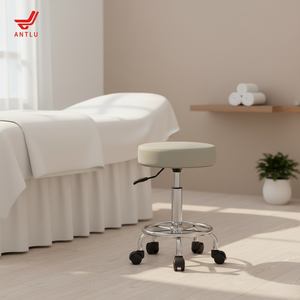 Chaise de Salon Moderne Multifonctionnelle pour Barbier, <span class=keywords><strong>Coiffeur</strong></span>, Esthéticienne, Tabouret de Caisse Rotatif et Réglable en Hauteur - Product Image 4