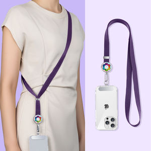 Lanière de téléphone à bandoulière antivol de qualité supérieure avec sangle magnétique réglable en polyester et nylon durables pour étuis de téléphone - Product Image 1