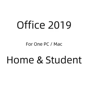 MS ufficio 2019 casa e studente per 1PC/Mac 100% on-line di attivazione bind chiave Software per Computer licenza