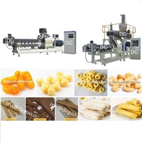 Machine d'extrudeuse de boules de riz/machines de boule croustillante de chocolat/ligne de processus de casse-croûte de céréales de flocons de maïs fabriquée en Chine