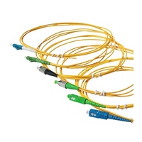 Cordon de brassage fibre optique SC/UPC SC/APC 1m 2m 5m 10m Simplex Duplex Gaine LSZH Fibre optique SM G657A1 Pigtail 0.9mm 2mm 3mm