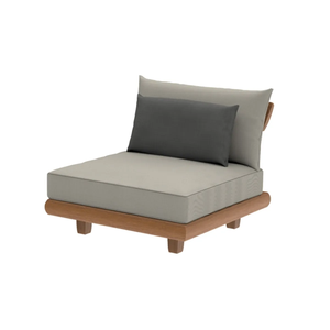 रिसॉर्ट होटल patio फर्नीचर लक्जरी विला उद्यान सोफे टीक आउटडोर सोफा सेट - Product Image 4