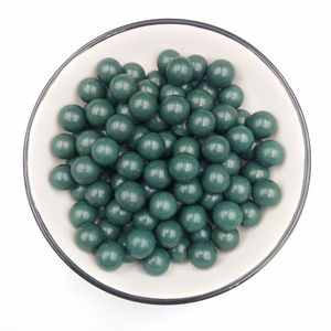 Toptan tedarik dayanıklı güvenlik çamur topları 8 mm 9 mm 12 mm metalik olmayan mineraller egzersiz çekim için - Product Image 2