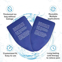 Sous-vêtements en nylon ajustables et personnalisables avec gel souple, compresse de glace pour la vasectomie, pour soulager la douleur post-vasectomie et favoriser la récupération
