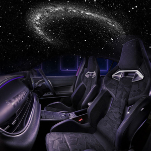 Lámpara Proyector de Cielo Estrellado con Ranura para Tarjeta USB, Película Intercambiable, Luz Nocturna para Auto con Atmósfera de Luna y Cielo Estrellado - Product Image 4