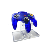 Support de contrôleur de jeu acrylique détachable de qualité supérieure clair pour vitrine de contrôleur PS5 Xbox Switch
