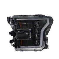 Ensemble de phares à LED à quatre lentilles avec clignotants DRL de remplacement pour Ford F150 Raptor 2015-2021