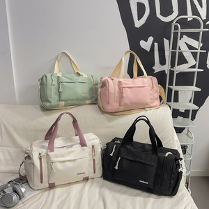 Nouveau sac de voyage léger, grande capacité, sac de sport et de fitness pour les courts séjours des femmes, sacs de voyage verticaux pour le maquillage - Product Image 1