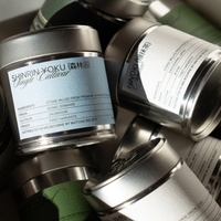 Boîte en métal de 30g pour poudre de matcha, avec logo personnalisé, qualité alimentaire, vente en gros - Contenant de stockage hermétique en métal