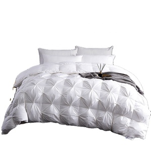 Khách sạn năm sao bộ đồ giường xuống <span class=keywords><strong>Comforter</strong></span> 95 ngỗng Trắng xuống tất cả Quilted vịt xuống Duvet lõi mùa đông xoắn hoa Duvet - Product Image 1