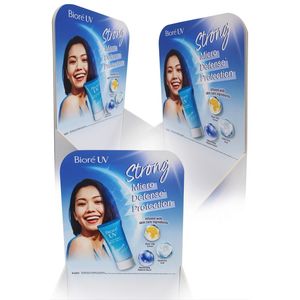 可定制PVC泡沫外汇展示架全彩零售促销支架组装展示架 - Product Image 4