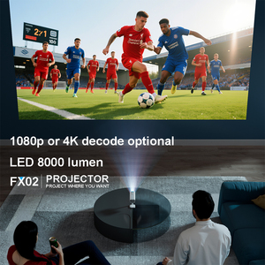 Mini <span class=keywords><strong>Proyector</strong></span> Portátil 1080P Full HD Económico y Rentable con Trípode Integrado, Diseño Personalizado OEM ODM de Fábrica - Product Image 5