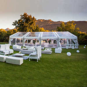 Tente de Réception Événementielle en PVC Blanc pour Mariage, Hall, Banquet, Fête – Différentes Tailles (10x12 à 20x30) pour 50, 100, 300, 500 Personnes - Product Image 4