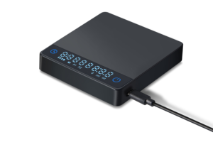 Báscula de Café por Goteo Mini Negra de 2 kg, Dispositivo Electrónico de Medición de Peso para Cocina, Marca Blanca Whitebird - Product Image 2