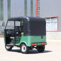 Tuk-tuk d'exportation à double étage, véhicule de transport de passagers à carrosserie ouverte, alimenté à l'essence, avec moteur vertical refroidi par eau de 201-250 cm³