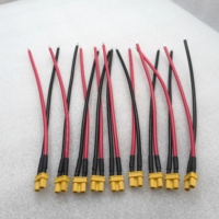 Faisceau de câbles personnalisé avec connecteurs Amass XT30 XT60 XT90 mâle/femelle, câble d'alimentation pour batterie au lithium, assemblage de faisceau de câbles