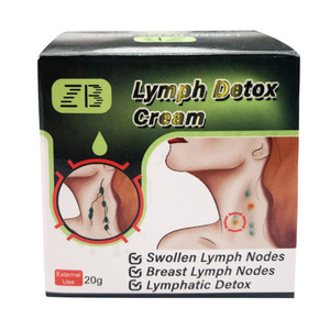 Ungüento Herbal ZB para Desintoxicación Linfática del Cuello, Senos y Axilas, Crema Medicada para Nódulos Linfáticos y Hinchazón, 20G - Product Image 6