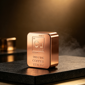 Barre de cuivre pur à 99,9 %, 10 oz, en promotion, pour investissement et collection - Product Image 4