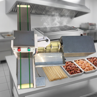 Machine automatique de gril de brochette de Satay de poulet de boeuf/machine automatique de brochettes Kebab/brochette de Satay de Souvlaki de viande de BBQ