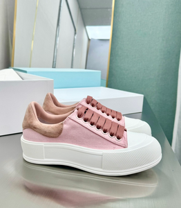 Nouvelles chaussures de course respirantes en cuir véritable pour couple, modèle 2026, à semelle épaisse, confortables, décontractées, en toile, pour le sport et le roller. - Product Image 6