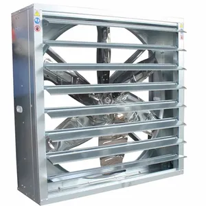 Sera kanatlı evi için ped ve fan sera soğutma sistemi havalandırma egzoz fanları