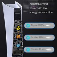 Ventilateur de refroidissement RGB AOLION WGPS500109 pour PS5, vitesse réglable, radiateur latéral, dissipation de chaleur, accessoires de jeu pour console