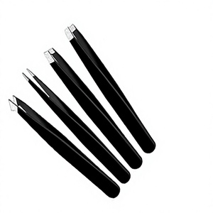 Pinzas para Cejas Ergonómicas ASAP con Punta Redondeada de 10 mm, de Acero, con Punta Inclinada Pintada - Product Image 1